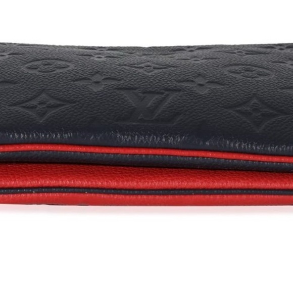 💎✨FULL INCLUSION ✨💎 LOUIS VUITTON Empriente Leather Multicolor double Pouchette! - Picture 4 of 7